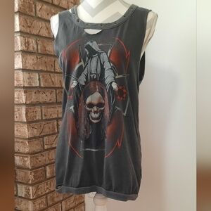 Slightly Altered Chaser Sleeveless Top